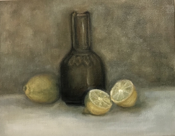 still life lemon