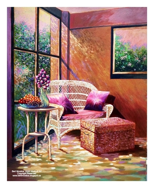 THE SUN ROOM 16X20 ACRYLIC