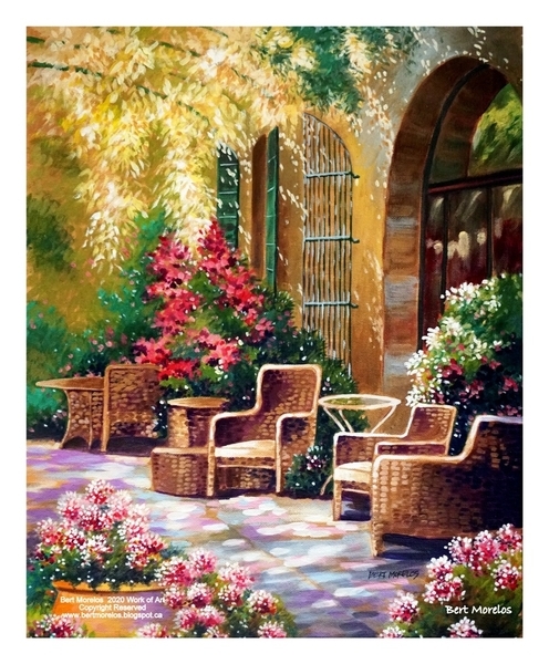 VERANDA SERIES #1 16X20 ACRYLIC